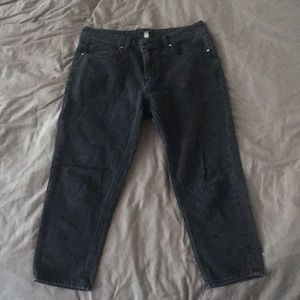 ASOS DESIGN classic rigid jeans washed black (34x30)